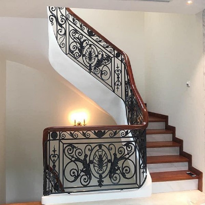 Mẫu cầu thang sắt Mỹ thuật đẹp