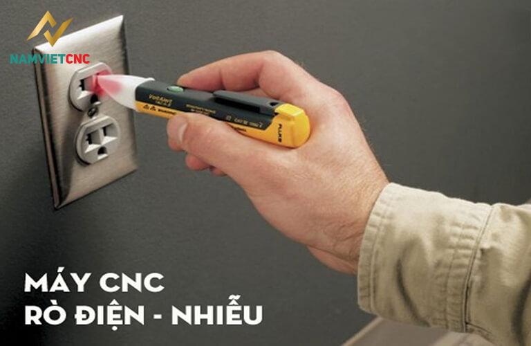 Máy CNC bị rò điện