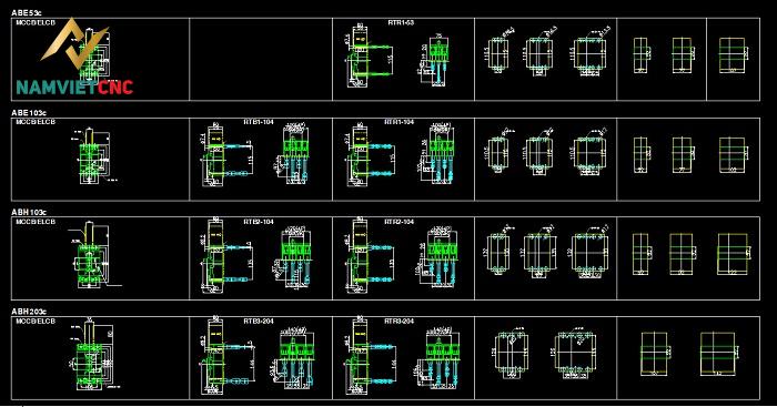 Bản vẽ tủ điện công nghiệp - Ảnh 3